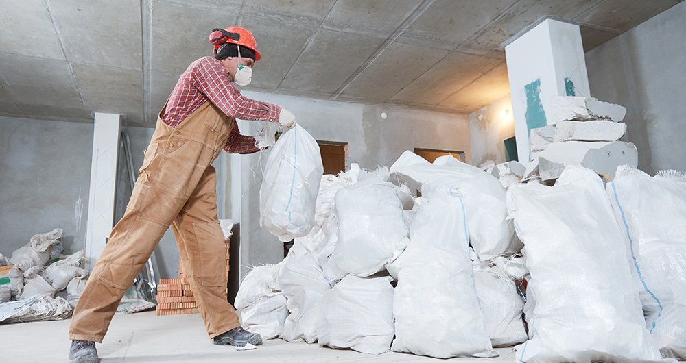 Reciclagem de resíduos de construção